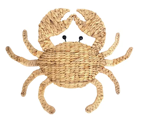 Woven Crab Wall Decor