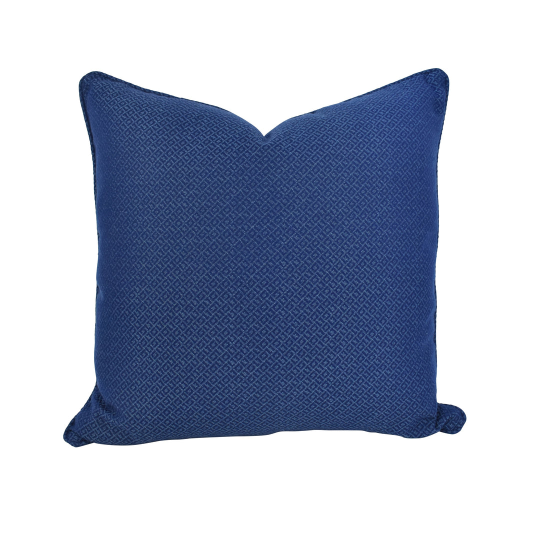Royal Blue Diamond Cushion - Highgate House Online - Cushions