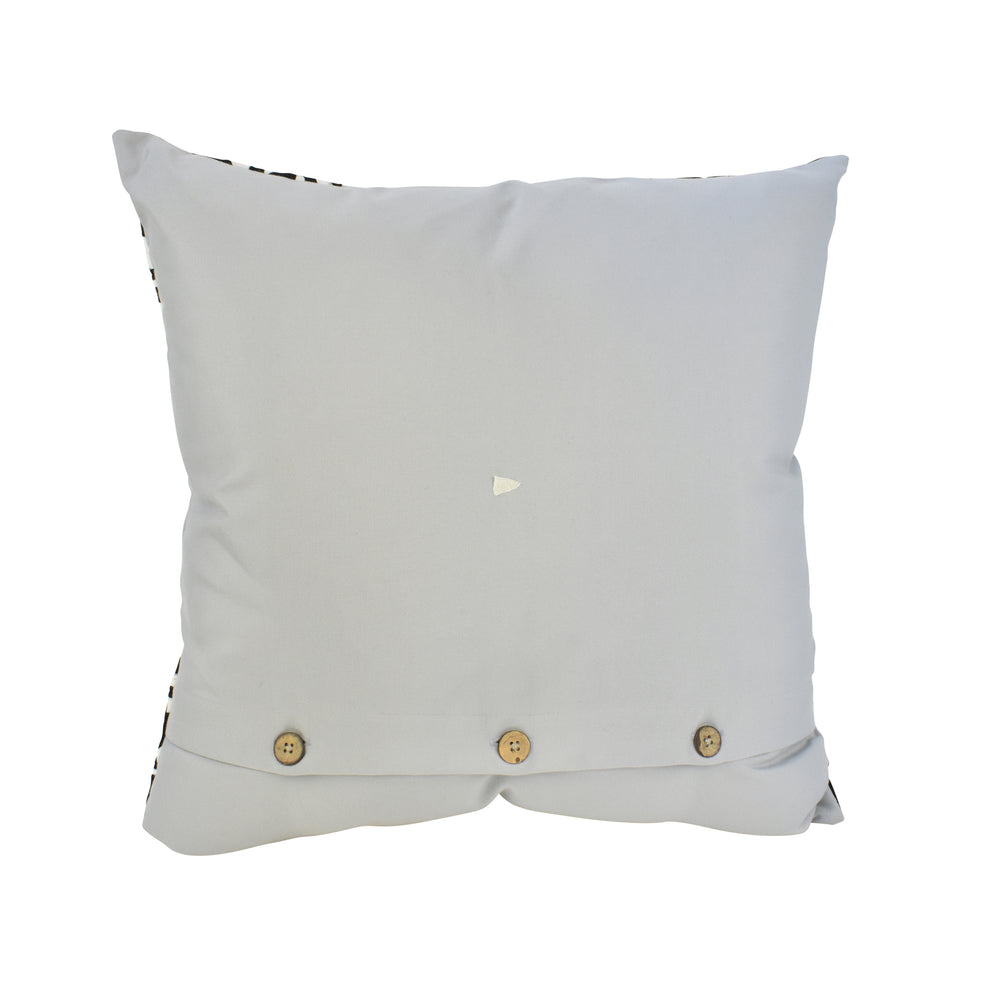 Outdoor Black Paisley Cushion - Highgate House Online - Cushions