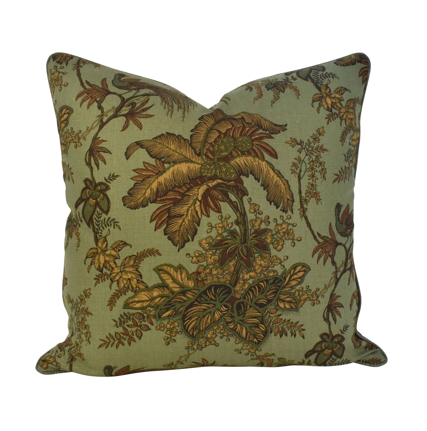 Green Palms Cushion