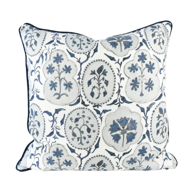 Willow Blue Motif Cushion