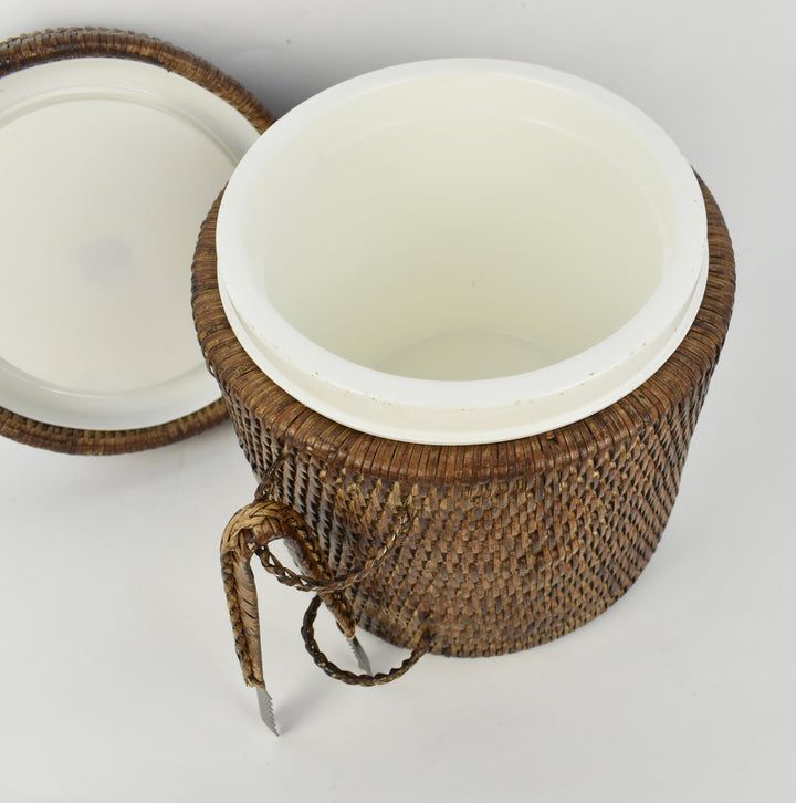 Rattan Ice Bucket - Highgate House Online - Accessories