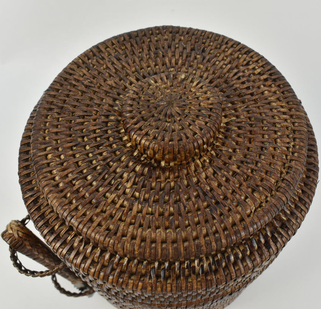 Rattan Ice Bucket - Highgate House Online - Accessories