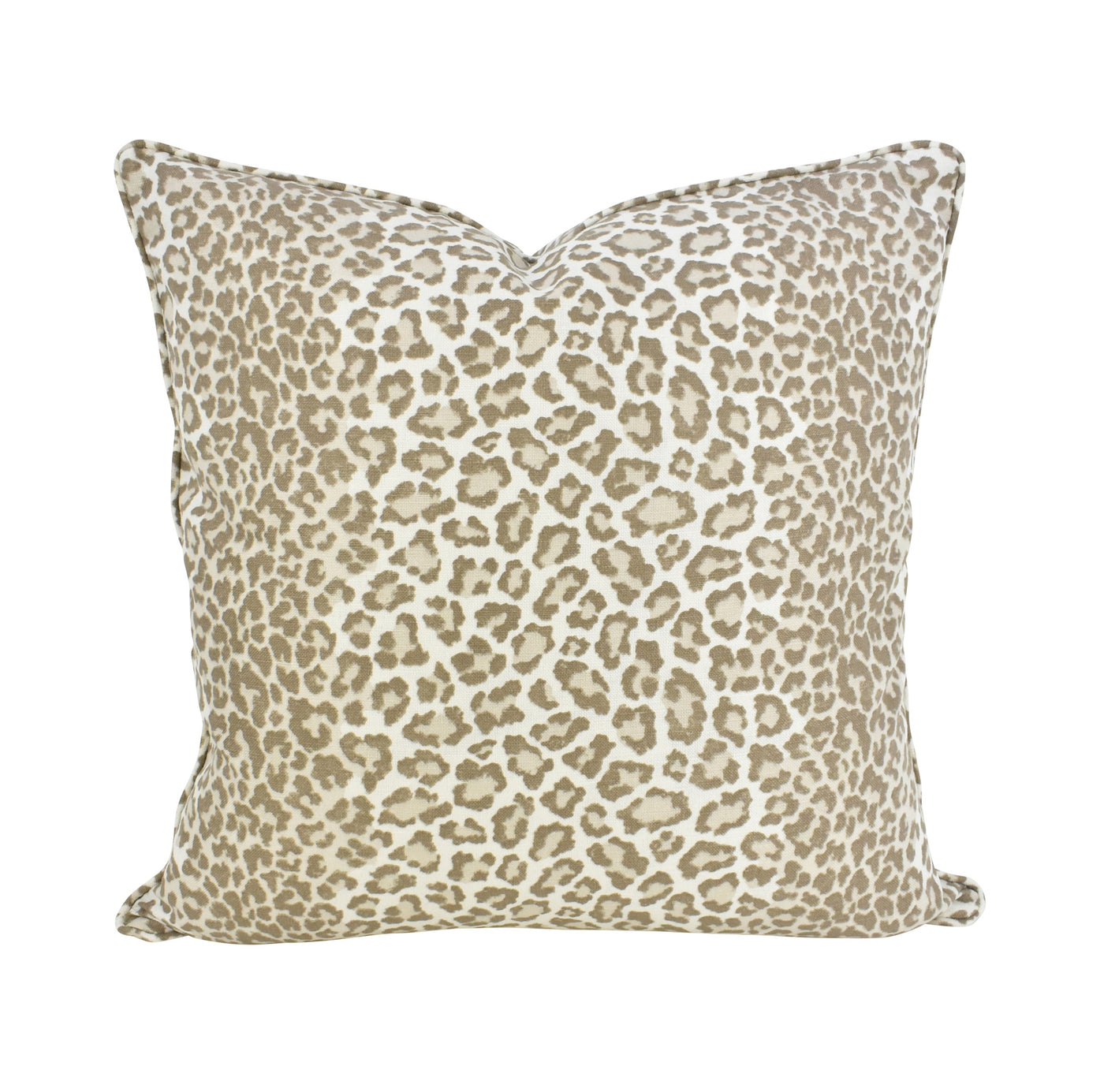 Taupe Panther Cushion - Highgate House Online - Cushions