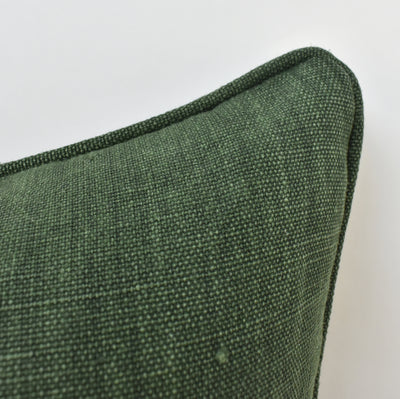 Green Linen Cushion - Highgate House Online - Cushions