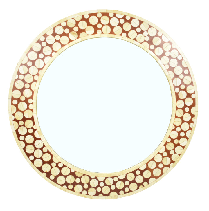 Timber & Bone Circular Mirror