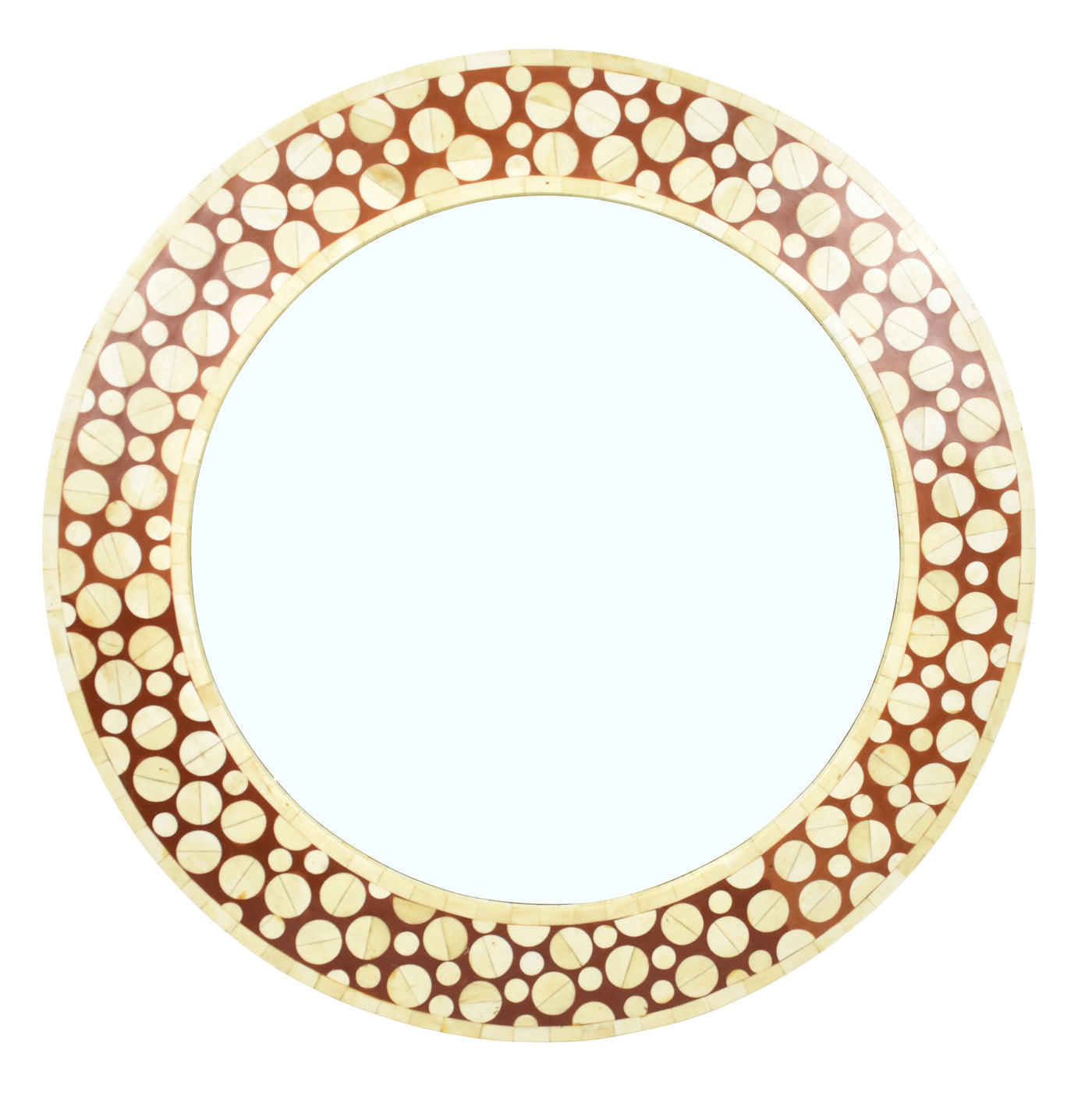 Timber & Bone Circular Mirror
