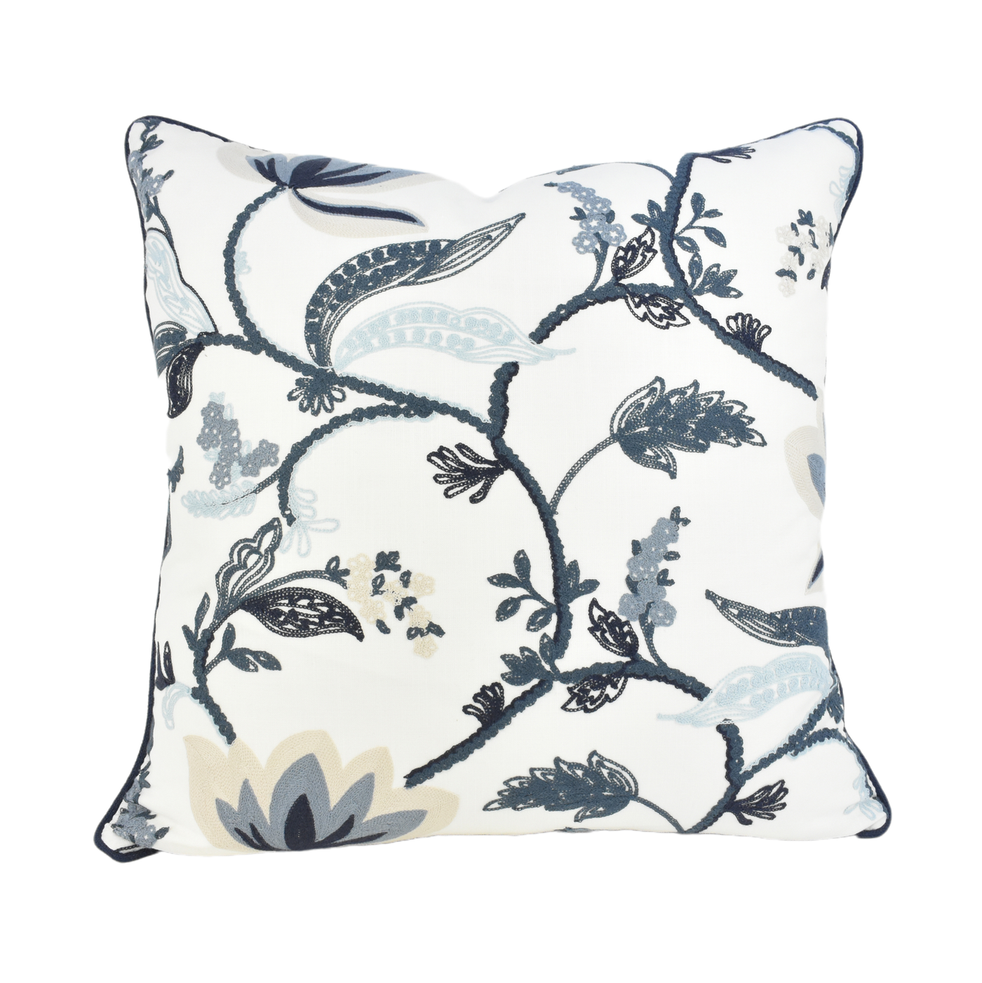 Gabriela Blue Floral Cushion