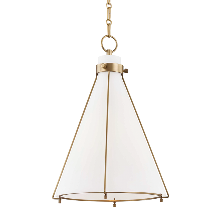Eldridge pendant-Aged Brass