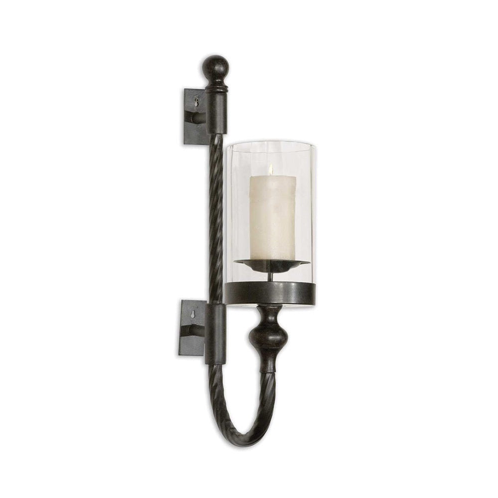 Garvin Twist Candle Sconce