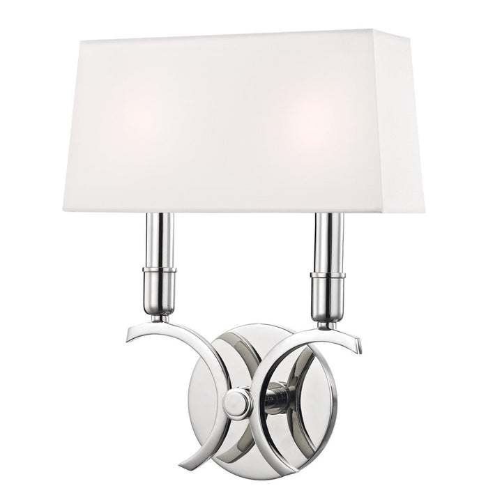 Gwen wall sconce-Polished Nickel