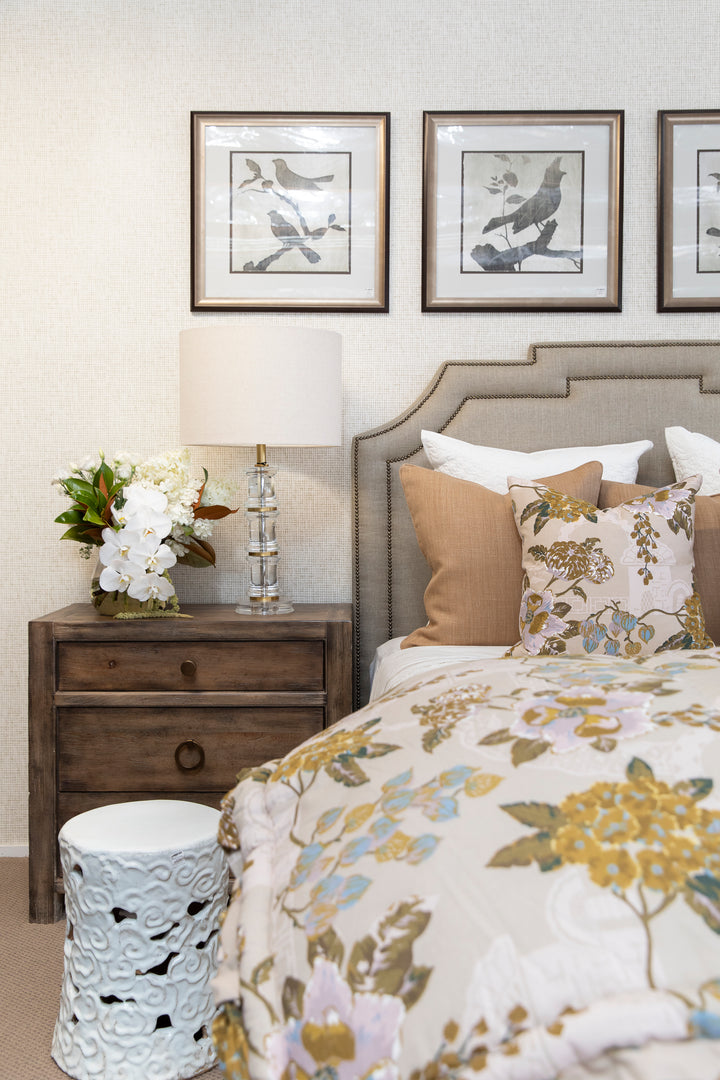 Gold Faux Bamboo Table Lamp