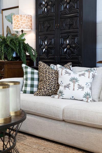 Ralph Lauren Leopard Cushion - Highgate House Online - Cushions