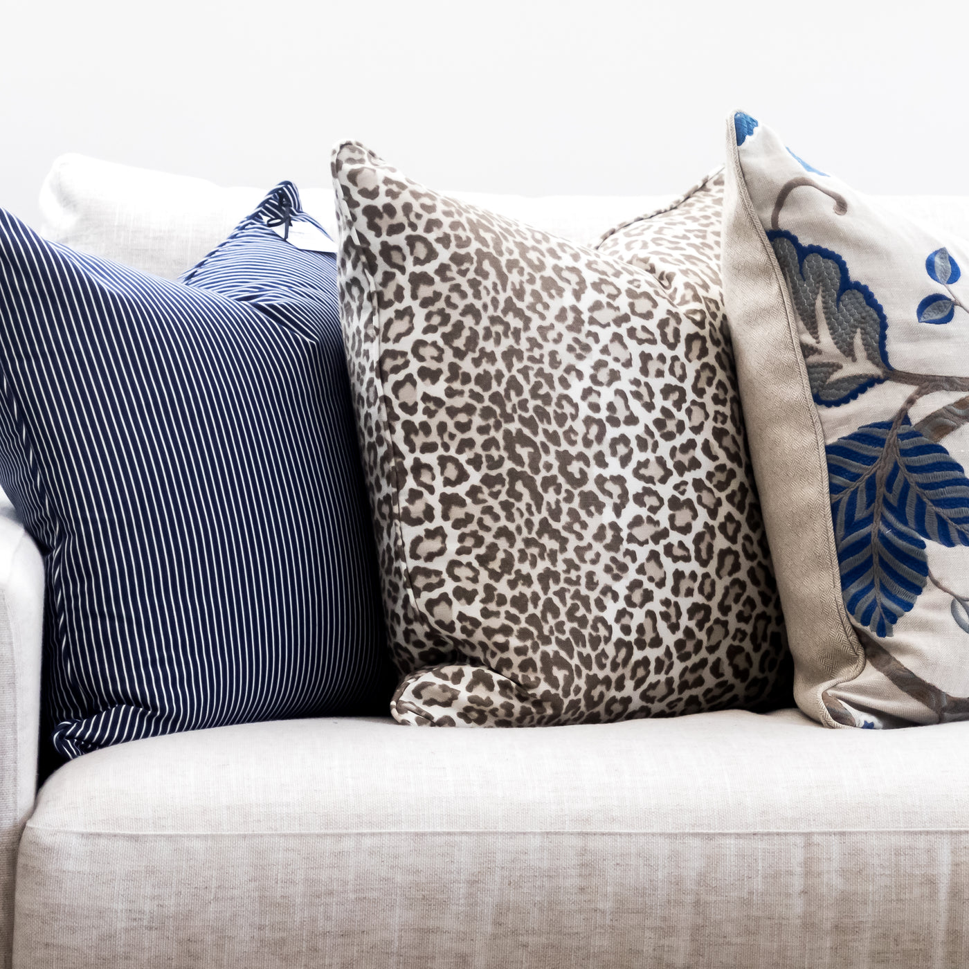 Taupe Panther Cushion