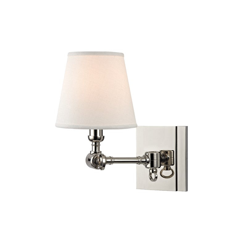 Hillsdale wall sconce-Polished Nickel