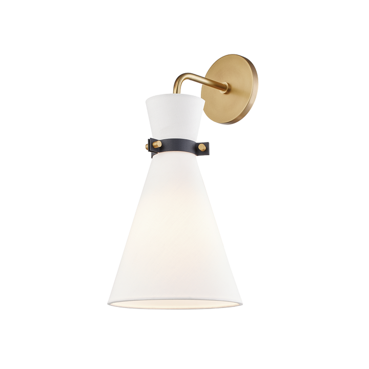 Julia wall sconce-Aged Brass