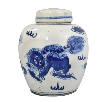 Lion & Cloud Ginger Jar Extra Small