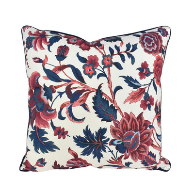 Pink Floral Outdoor Cushion