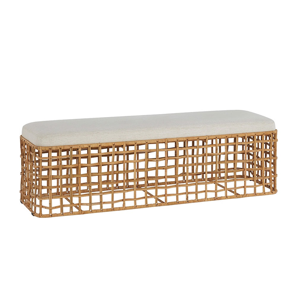 Rattan Bench