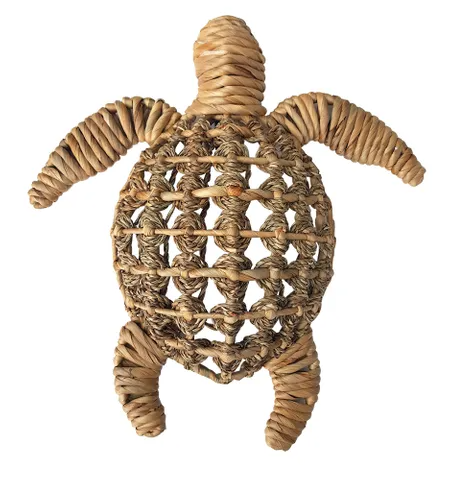 Woven Turtle Wall Decor