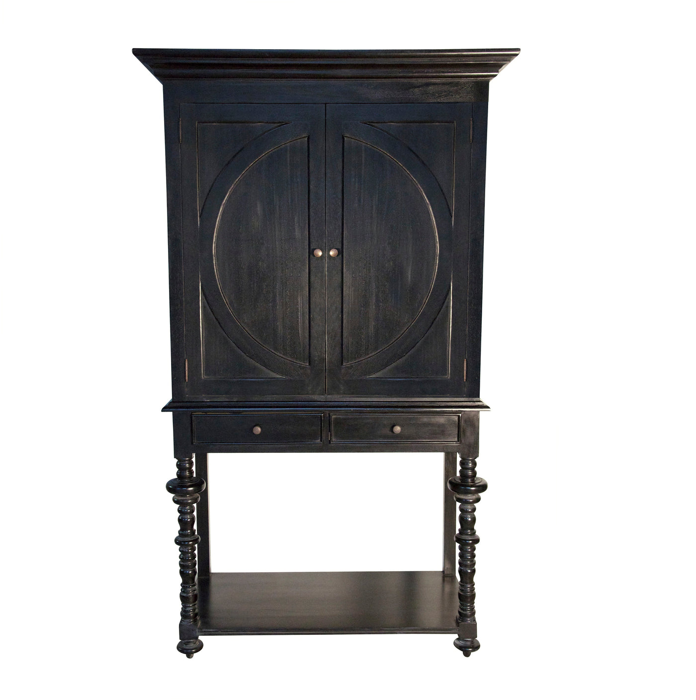 Black Bar Cabinet - Highgate House Online - Furniture