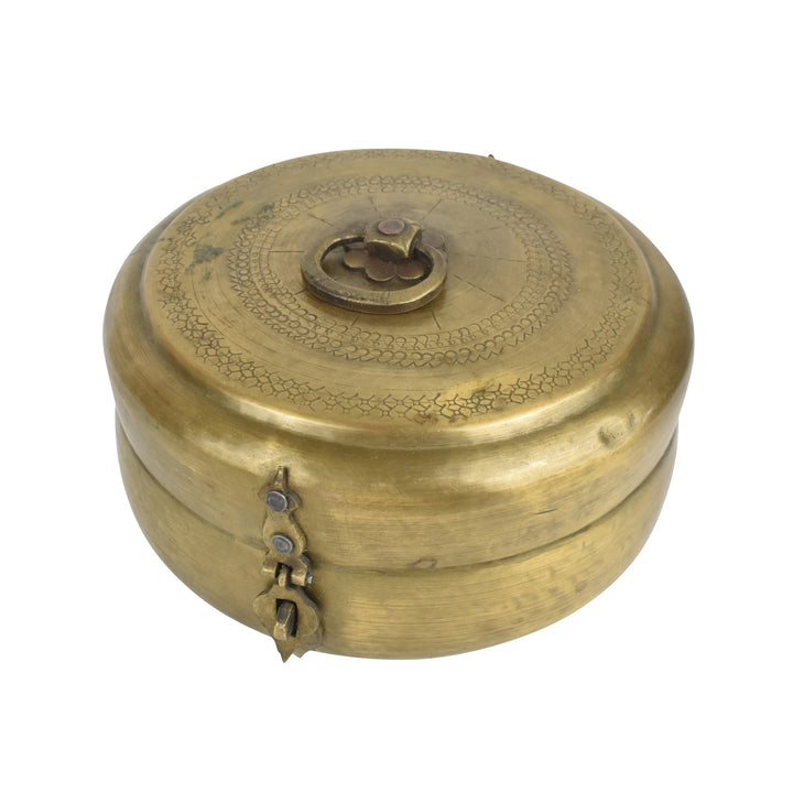 Brass Chapati Box.