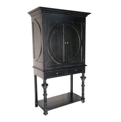 Black Bar Cabinet - Highgate House Online - Furniture