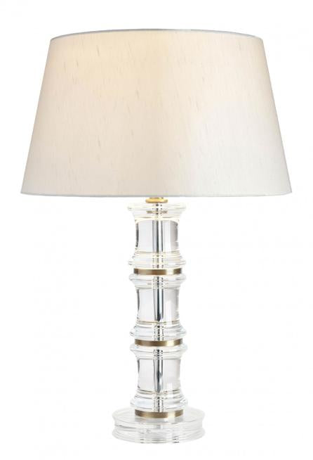 Gold Faux Bamboo Table Lamp